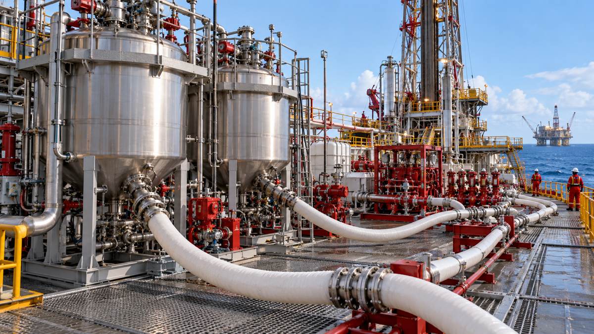 Oilfield cementing and slurry preparation equipment